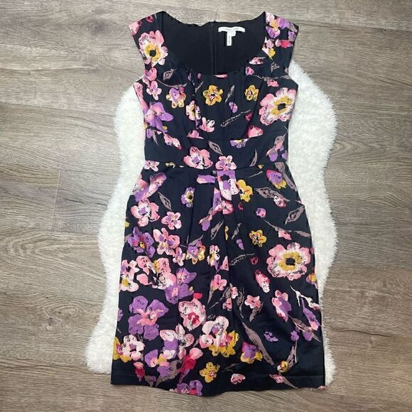 Max & Cleo Floral Dress - Black and Pink - Picture 1 of 12